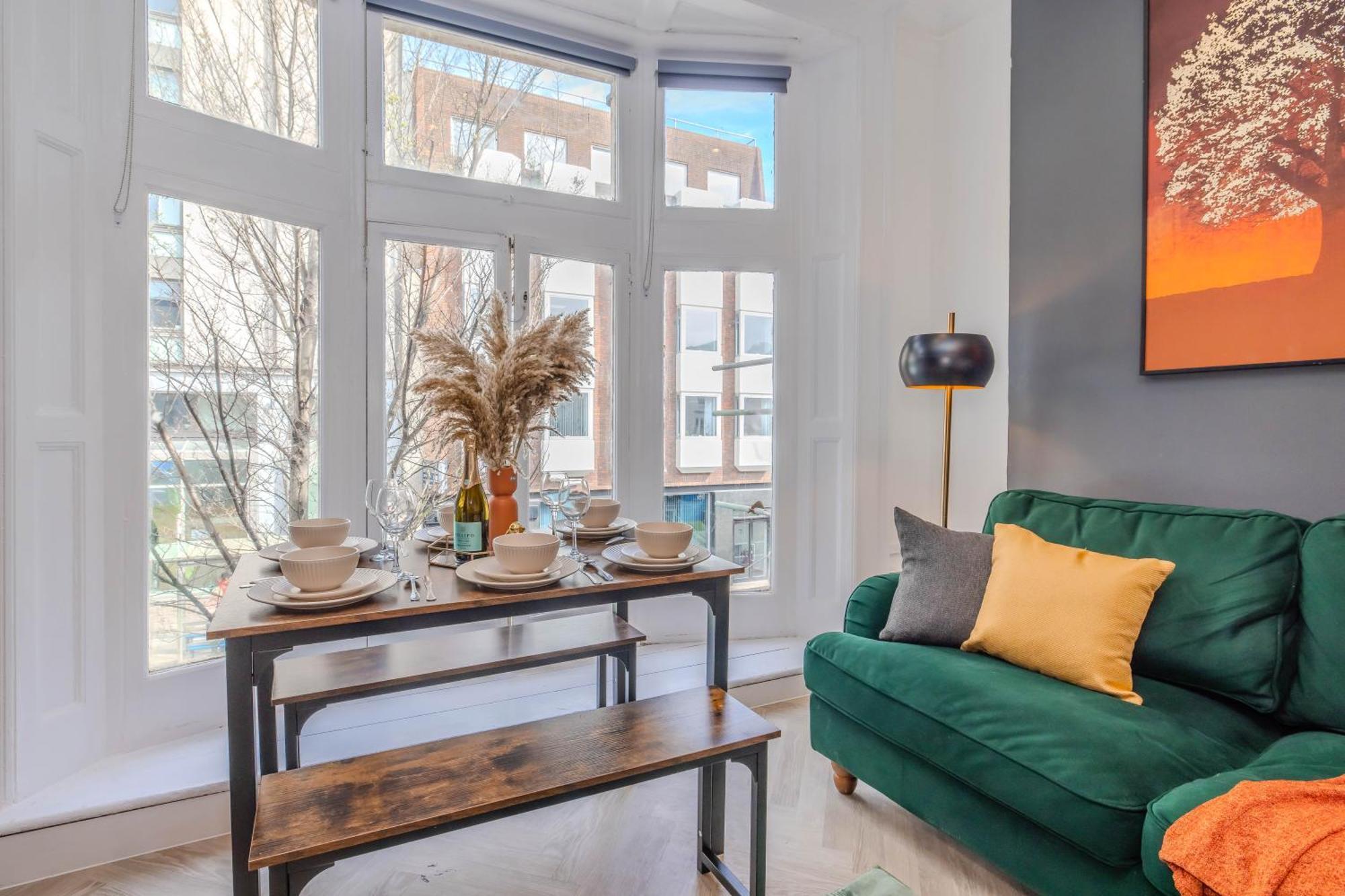2 Bedroom Flat Next To Brighton Station & Beach I Sleep 8 Guests Екстериор снимка